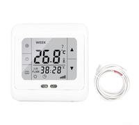 Termostato intuitivo con controlador de habitación con pantalla táctil diseñado para sistemas de calefacción por suelo radiante con características mejoradas