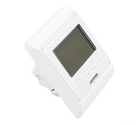 Termostato LCD programable para sistemas de calefacción por suelo radiante y de agua, para control de temperatura de precisión ± 0.1 °C, controlador digital de bajo consumo con carcasa IP20, (WIFI