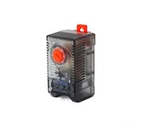 Termostato mecánico para sistemas de control eléctrico con temperatura ajustable, compatible con riel DIN (KTO011)