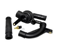 Termostato Motor Compatible Con Rover Para 75 RJ Saloon 2.0 V6 1999 2000 2001 2002 2003 2004 2005 Carcasa Del Termostato Del Refrigerante PEP103270 13621433076 PEP101970(4pcs)