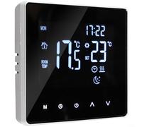 Termostato Pantalla táctil digital Controlador de temperatura programable Controlador de temperatura del hogar inteligente Termostato WiFi con control de aplicación móvil Programación semanal Pantalla