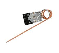 Termostato para estufa, termostato de precisión para hornear y asar con clasificación de 120 y capacidad de corriente de 5 A, pieza de control de temperatura del horno