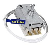 Termostato para Frigorifico K59-L1260 para Ranco 2262154038 para Aeg | Tubo Capilar 970 mm 3 x 6,3 mm AMP - Código Original 00056444 para Bosch para Balay para Constructa - Garantía de 10 Años