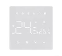 Termostato para inteligente Plástico 86x86mm Termostato para(Water Heating) | App para tuya/Smart Life, control remoto 2.4GHz, compatible para ios para android, gestión para fácil desde móvil