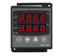 Termostato PID, termostato de temperatura PID DC 24V, Ventana de doble pantalla, Controladores de temperatura