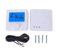 Termostato programable de calefacción inalámbrico LCD Digital RF Controlador de Temperatura termostato de calefacción eléctrico para de calefacción eléctrica