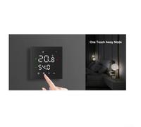 Termostato programable de pantalla táctil para control de calefacción WiFi compatible con Tuya For Smart Life App y asistentes de voz en varios idiomas (calentamiento de agua blanca 3A)