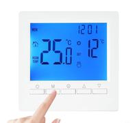 Termostato programable digital para el hogar, pantalla LCD, controlador de temperatura ambiente, control de calefacción y refrigeración por suelo, kit de termostato digital