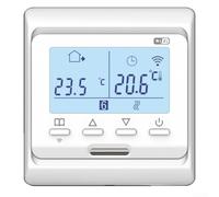Termostato programable, para calefacción por suelo radiante y sistemas de agua, controlador de temperatura digital LCD con precisión de ± 0.1 °C, carcasa protectora IP20, controlador de calefacción de