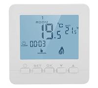 Termostato Programable para el Hogar Pantalla LCD Digital Controlador de Temperatura Inteligente Fcil de Instalar Y Cmodo de Usar Adecuado para el Control del Controladores de temperatura