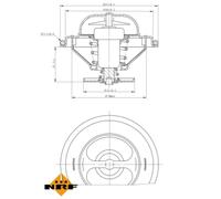 Termostato, refrigerante EASY FIT NRF 725070