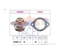 Termostato Refrigerante Facet 7.8204 Made In Italy - Oe Equivalent para Ford