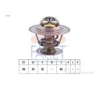 FACET Termostato, refrigerante para FIAT: 128 (Ref: 7.8225S)