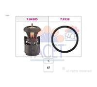 Termostato Refrigerante Facet 7.8420 Made In Italy - Oe Equivalent para Audi VW