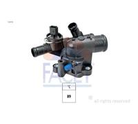 FACET Termostato, refrigerante para RENAULT: Mégane, Laguna, Scénic, Espace, Latitude, Koleos, Vel Satis & NISSAN: Qashqai, X-Trail (Ref: 7.8719)
