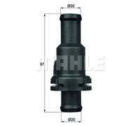 Termostato, refrigerante MAHLE TH 5 75
