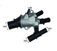 Termostato, refrigerante MAHLE TI 170 88 para FIAT MULTIPLA (186_) 1.9 2002-2010
