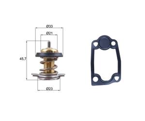 Termostato, refrigerante MAHLE TX 266 79D