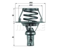Termostato, refrigerante MAHLE TX 66 91D