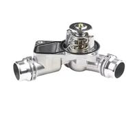 Termostato Refrigerantes Motor Conjunto De Carcasa Termostato Aluminio, Salida Bomba De Agua Refrigerante, Compatible Con E46 E39 X3 X5 Z3 Z4 320i 325i 330i 525i 530i 11531437040