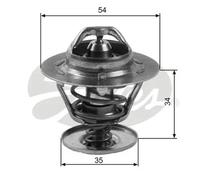 Termostato sin carcasa (cárter) TH11383G1 GATES para AUSTIN ROVER TRIUMPH BARKAS