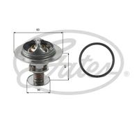 Termostato sin carcasa (cárter) TH34882G1 GATES para TOYOTA HYUNDAI KIA