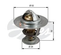 Termostato sin carcasa (cárter) TH50292G1 GATES para FORD FOCUS III ECOSPORT