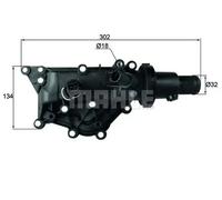 MAHLE Aftermarket Termostato, refrigerante para RENAULT: ScÃ©nic, MÃ©gane, Clio, Modus, Twingo, Wind (Ref: TH 60 89)