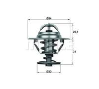 MAHLE Aftermarket Termostato, refrigerante para MITSUBISHI: L300 & SAAB: 90, 900, 99, 9000 (Ref: TX 10 81D)