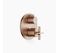 Termostato VAIA UP de Dornbracht con control de flujo unidireccional, 36425809-42, Color: bronce cepillado
