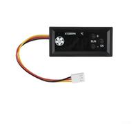 Termostato Ventilador 4 Hilos para rango -9.9 a 99.9°C Termostato(B) | para rango medición -9.9 a 99.9°C, precisión <1°C, para ideal servidores y PCs, ajuste velocidad