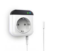 Termostato WiFi 10 A, 230 V, corriente alterna, compatible con aplicaciones y control por voz, adecuado para calentadores de ventilador, aire acondicionado, calentadores eléctricos, chimeneas