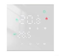 Termostato WiFi con control remoto con pantalla LCD y función de memoria para aplicaciones de calefacción de suelo eléctrico (calefacción de agua blanca GA 3 A)
