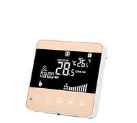 Termostato WiFi inteligente Inicio Tuya Termostato Smart Air Acondicionador Controlador WiFi Calefacción Termostato Digital(Gold)