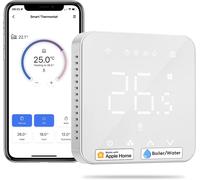 Termostato WiFi Meross, termostato inteligente para caldera, funciona con Apple HomeKit, Alexa y Google Assistant