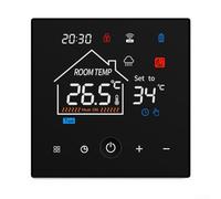 Termostato WiFi para caldera de gas y calefacción de suelo, temporizador programable semanal con control remoto, seguridad de bloqueo infantil, modo constante automático manual, Celsius