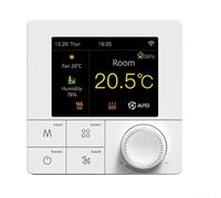 Termostato WiFi programable para TUYA Controlador de temperatura inteligente TUYA Termostato inteligente de calefacción de piso para TUYA WiFi Regulador de suelo cálido (16A eléctrico)