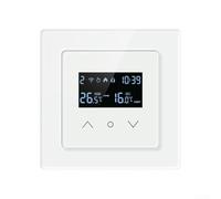 Termostato WiFi Tuya, con programación personalizable con 4 modos de operación, bloqueo infantil para calefacción de suelo eléctrico, calderas montadas en la pared (calentamiento de agua)