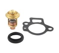 Termostato y juego de juntas para motor fueraborda de 25-60 CV, compatible con Mercury/Honda/para Yamaha, reemplaza 66M-12411-00/825212, material duradero
