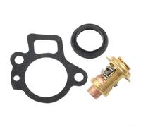 Termostato y junta para motor fueraborda 25 30 40 50 60 para ps de 4 tiempos, pieza de repuesto 66M-12411-00 compatible con mercury para mariner para honda, para una construcción robusta para una
