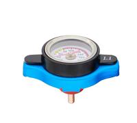 Termostatos del motor Tapa del tanque radiador con indicador termostático, cabezal pequeño termómetro de agua repuesto para evitar el sobrecalentamiento