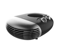 Cecotec Calefactor Eléctrico Bajo Consumo ReadyWarm 2000 Max Horizon Black. Termoventilador de 2000 W, 3 Modos, Termostato Regulable, Uso Sencillo, Área de Cobertura 20 m2, Negro