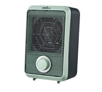 Termoventilador eléctrico abrila carpe 600w con termostato regulable,