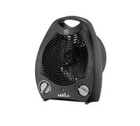 Termoventilador electrico policarbonato color negro serie candil 22cm