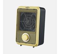 Termoventilador eléctrico carpe abrila amarillo/negro, 600w, termosta