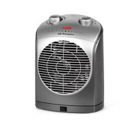 Orbegozo FH 5022 Calefactor oscilante, 2 niveles de potencia, Función ventilador, Calor instantáneo, Termostato regulable, 2200 W, Gris Y Plata