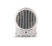 SOGO Calefactor Baño Bajo Consumo 2000W - Calefactor de Calentamiento Rápido y Eficiente 3 Modos: Ventilador, Calor 1 y Calor 2 - Calefactor con Protección Sobrecalentamiento