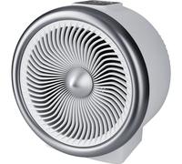 Termoventilador Steba con termostato ambiente, desconexión de seguridad mediante interruptor basculante y protección contra sobrecalentamiento. VTH 2 CALIENTE Y FRÍO.