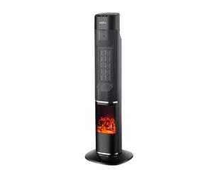 Termoventilador vert.ceramico melodia 2000w negro c/remoto 2potencias3
