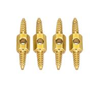 TERNCOEW 2/4 piezas de herramientas de enrutamiento de cables internos para bicicletas, conector de cobre, conector de enhebrador de alambre de bicicleta, conector de freno, fácil de usar, herramienta